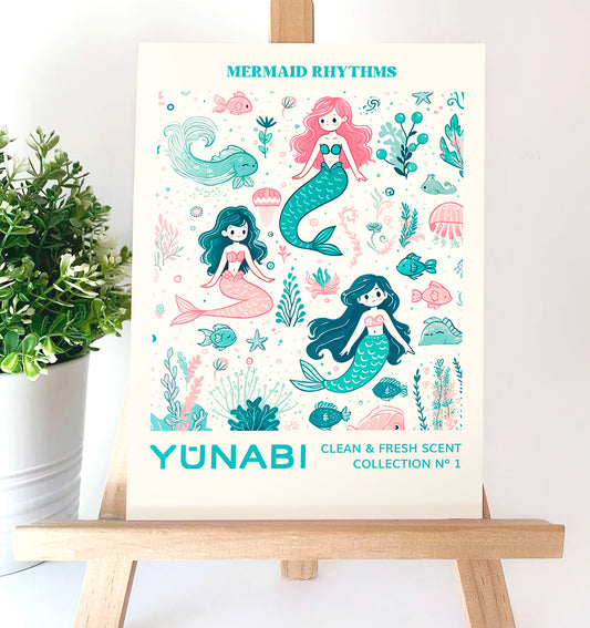 Printed Postcard - Mermaid Rhythms