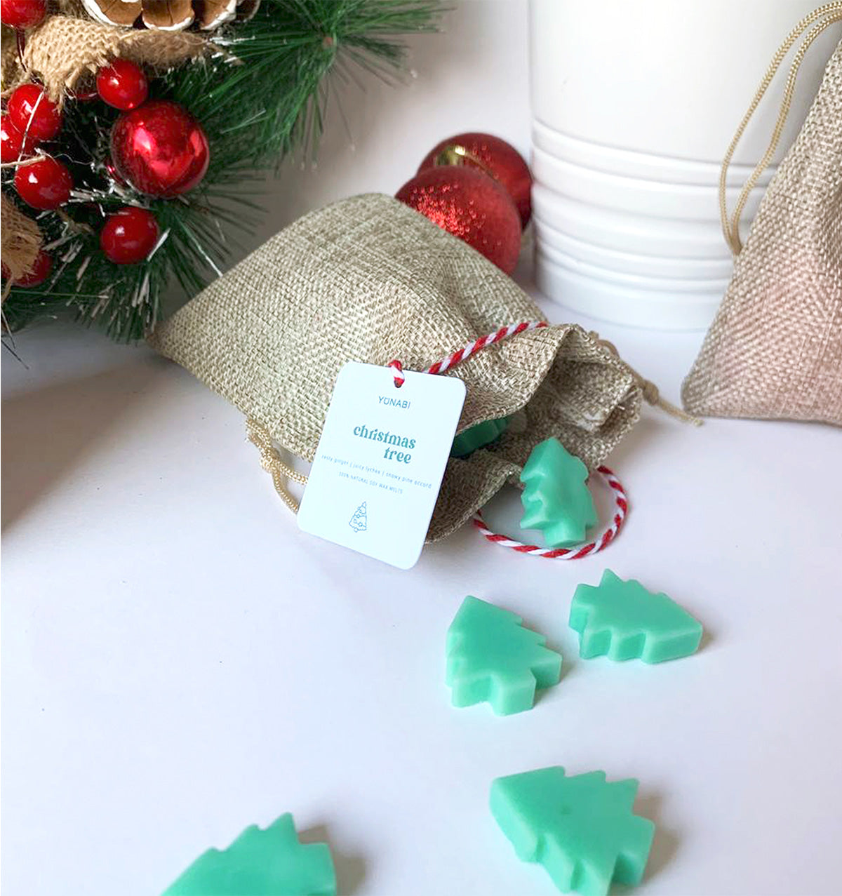 Pack: Christmas Tree - Vela & Wax Melts