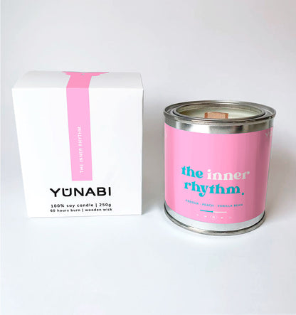 The Inner Rhythm. 9 oz. Candle