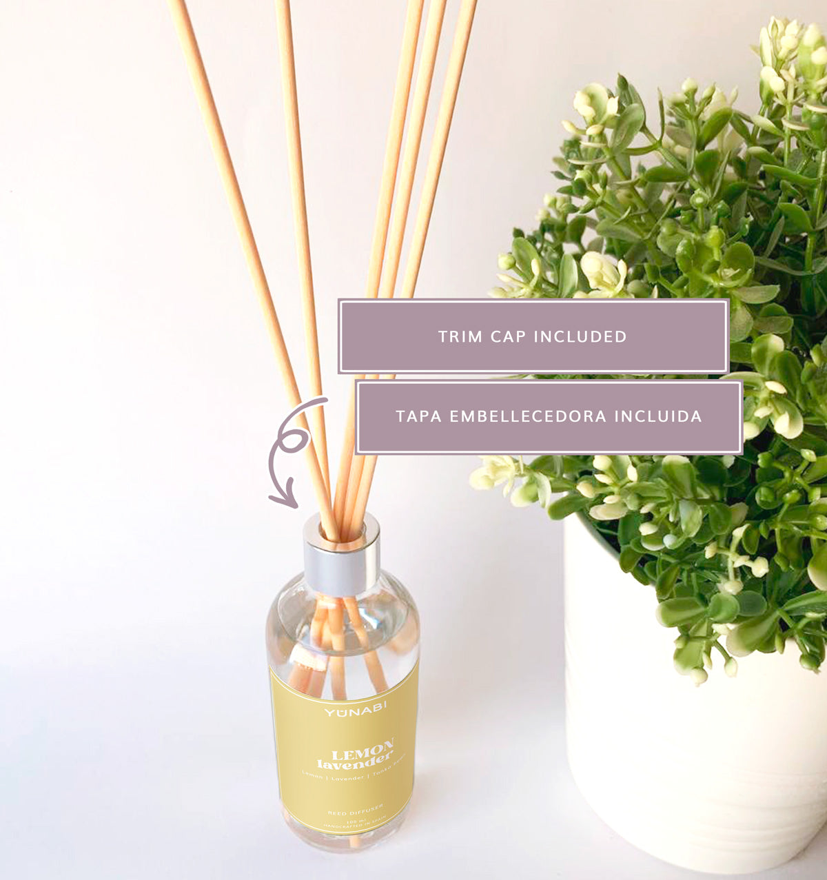 Lemon Lavender Reed Diffuser 100 ml